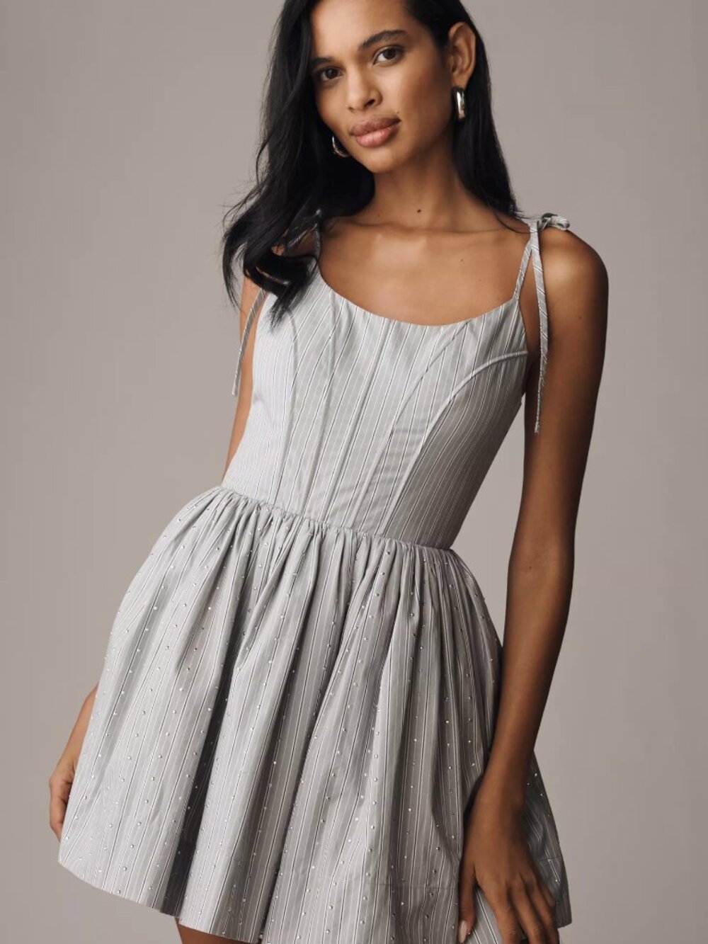 Anthropologie En Saison Christelle Fit & Flare Mini Dress